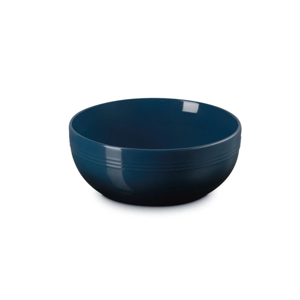 Le Creuset San Francisco Coupe Soup Cereal Bowl 26 oz 770 ml Nuit Blue NEW NWT